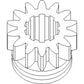 PTO Drive Gear Fits VAC VAI VAO VIA A29385 A29385-A VT4022 VT4022-A