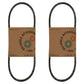Qty. 2 V-Belt 
 Fits MTD Replaces 2360 Made With Aramid