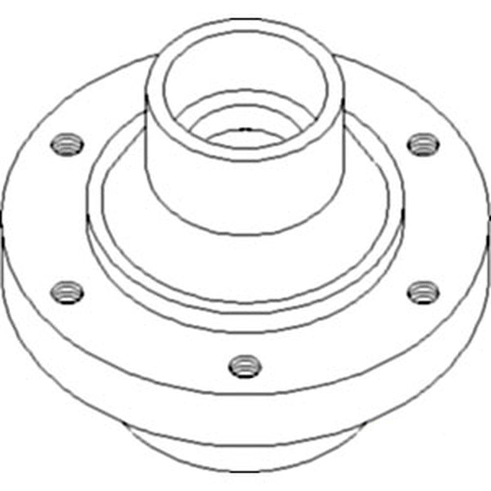 A-A39251 Front Wheel Hub, 6 Bolt - Fits Case IH Tractors