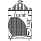A35604 Radiator w/o Oil Cooler Fitting Fits Case/International Harvester 430CK