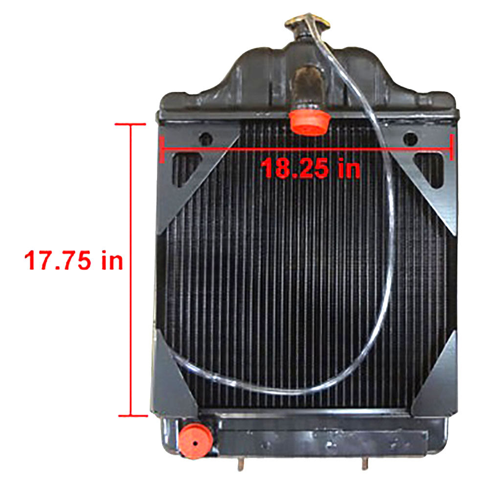219521 Radiator -  - 17 5/8 x 18 x 2 Fits Case/IH