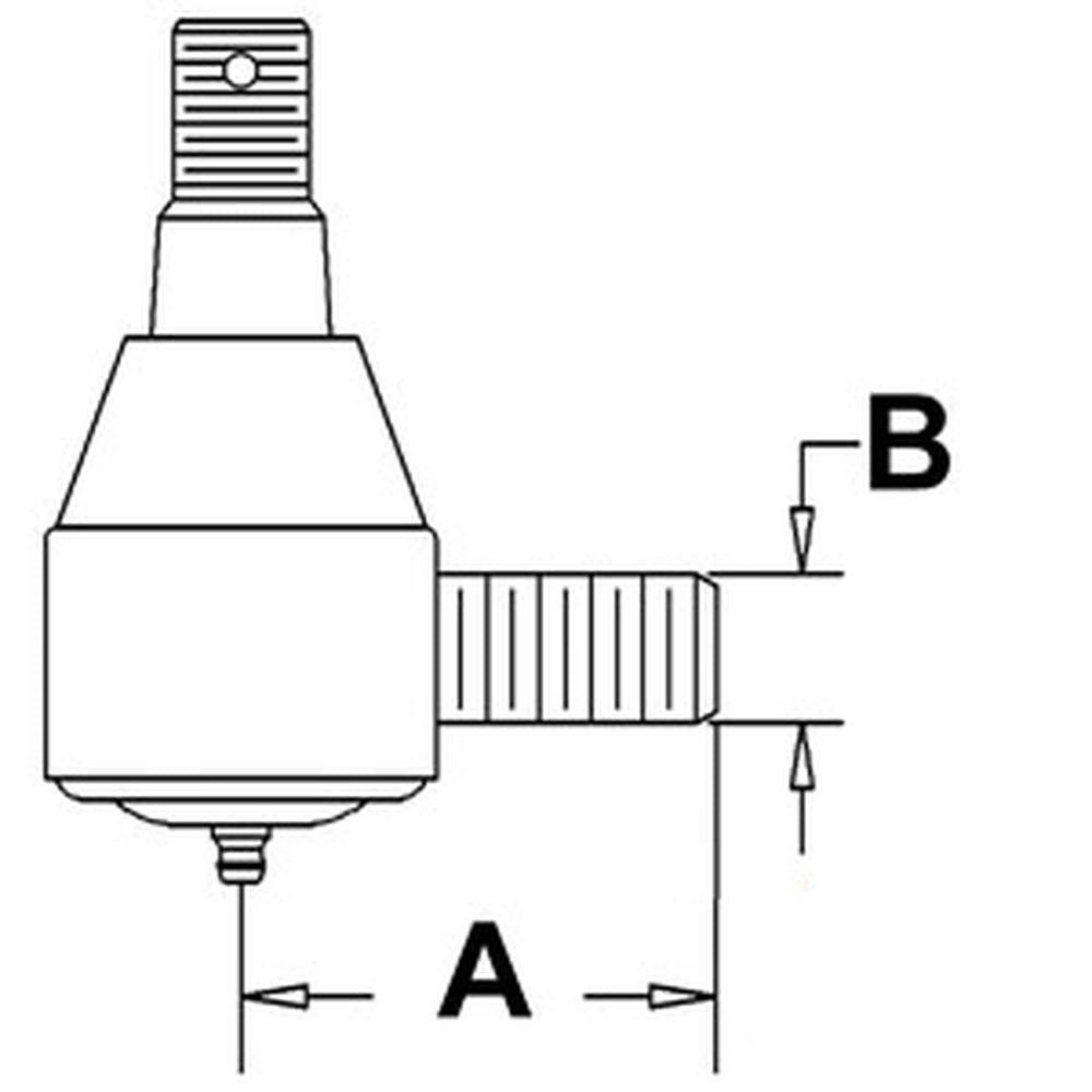 A40962 Power Steering Cylinder Tie Rod End Fits Case IH 480B 480D 580B