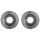 A4355R Set Of Two New Aftermarket Clutch Slider Discs Fits John Deere 70 720 730