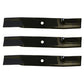 (3) 52" Lawn Mower Blades to fit Simplicity 1756152AYP 1756152SYP 5101756S