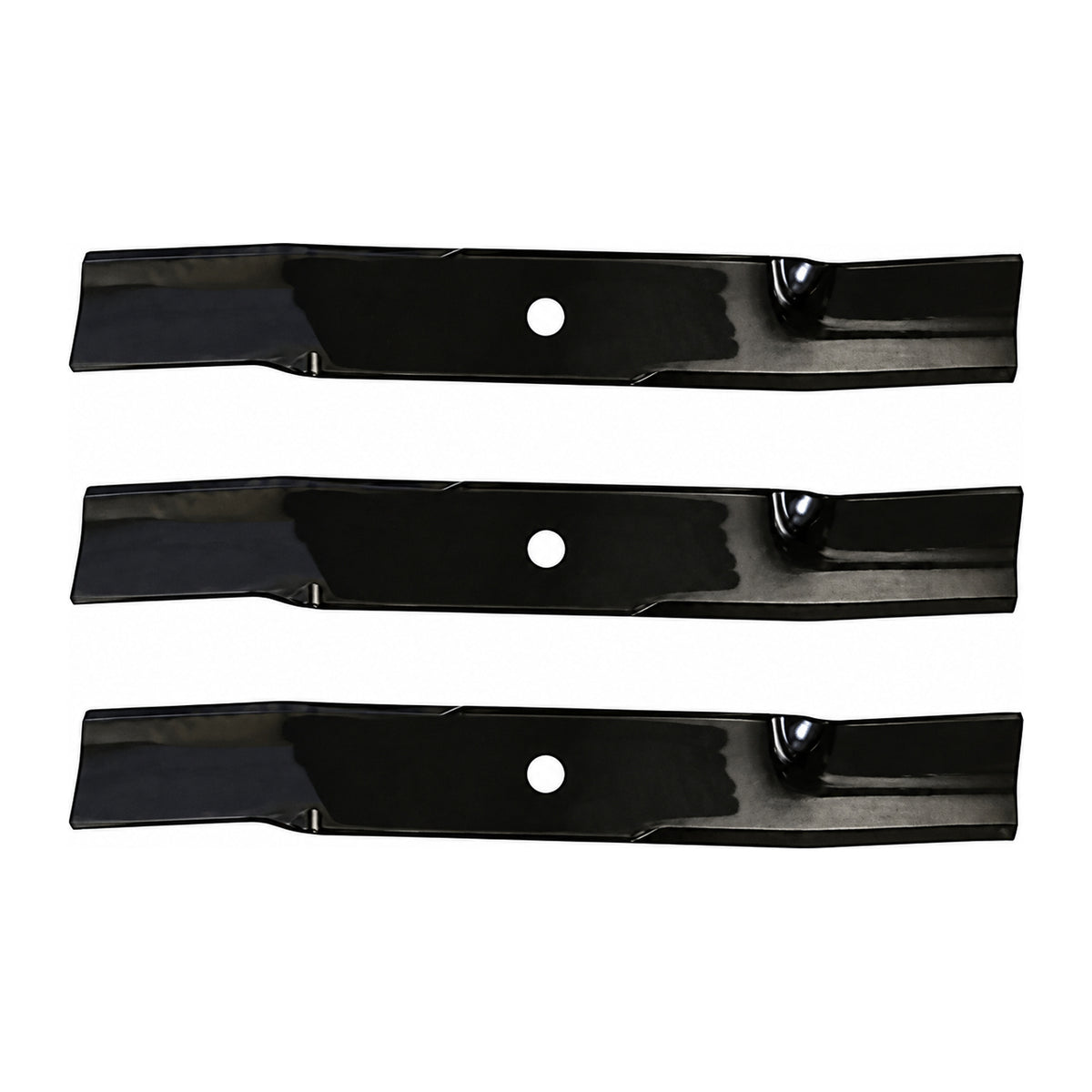 5101756SYP (3) High-Lift Lawn Mower Blades Fits Gravely 18"x2-1/2"