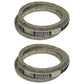 Qty 2: V-Belt - 1/2" x 51" 
 Fits Ariens Replaces 07207700 Made with Aramid