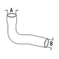 A57353 New Lower Radiator Hose Fits Case-IH Harvester Tractor Model 1030