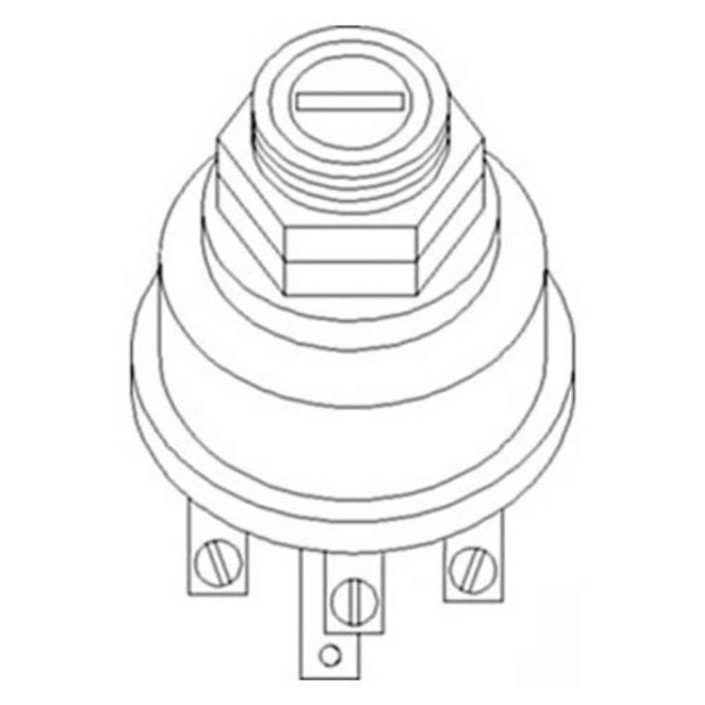 A59693 New Starter Switch Fits Case-IH 770, 870, 970, 1070, 1090, 1170, 1175+