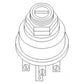 Ignition Switch Fits Case/International Harvester Replaces A59693