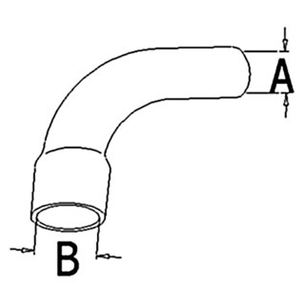 Lower Radiator Hose Fits Case Replaces A62649