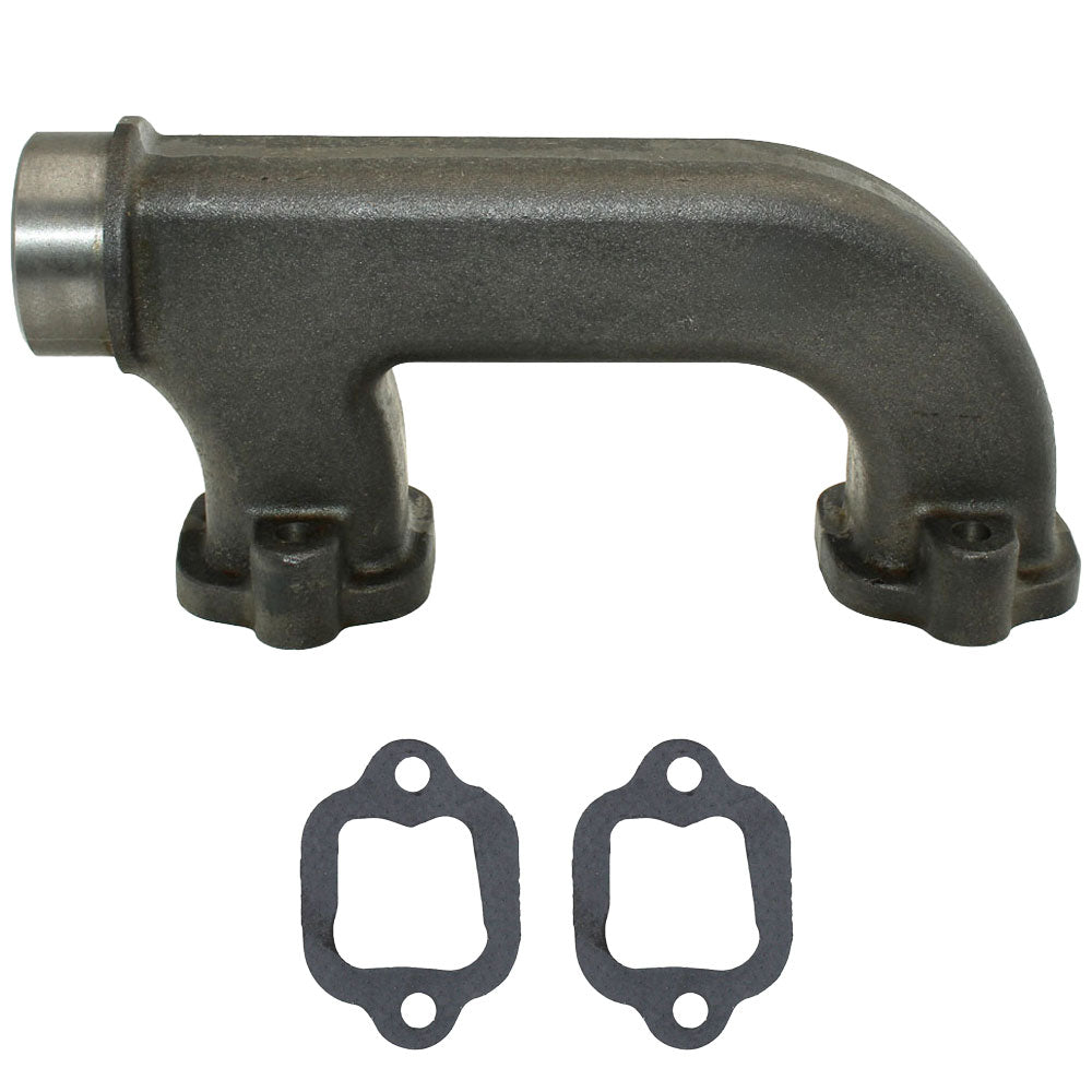 A65917 Exhuast Manifold End Section Fits Case 2290 2390 2590 4490 ++ Tractors