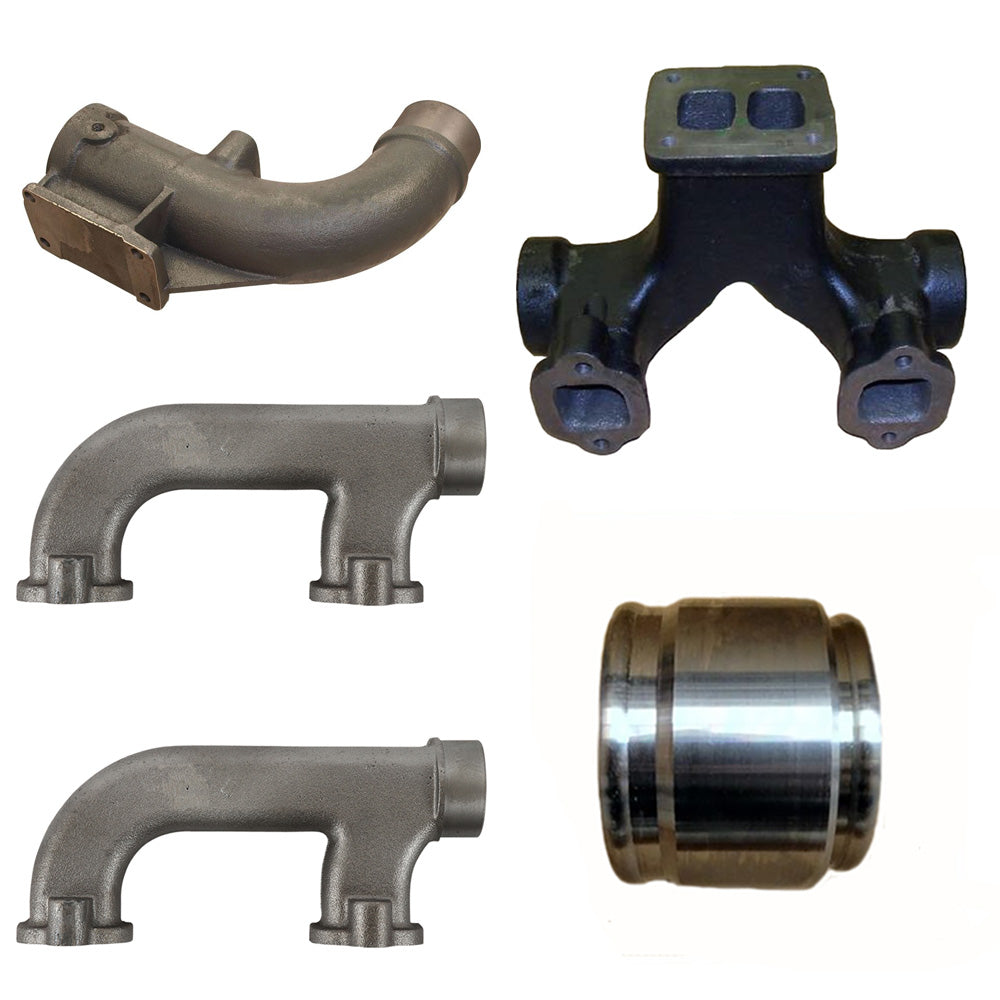 A76322 Manifold Set w Sleeve & Elbow Fits Case IH 2290 2294 2390 2394 2470 2590