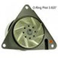A77704 NEW Water Pump w/ Pulley - Fits Allis Chalmers