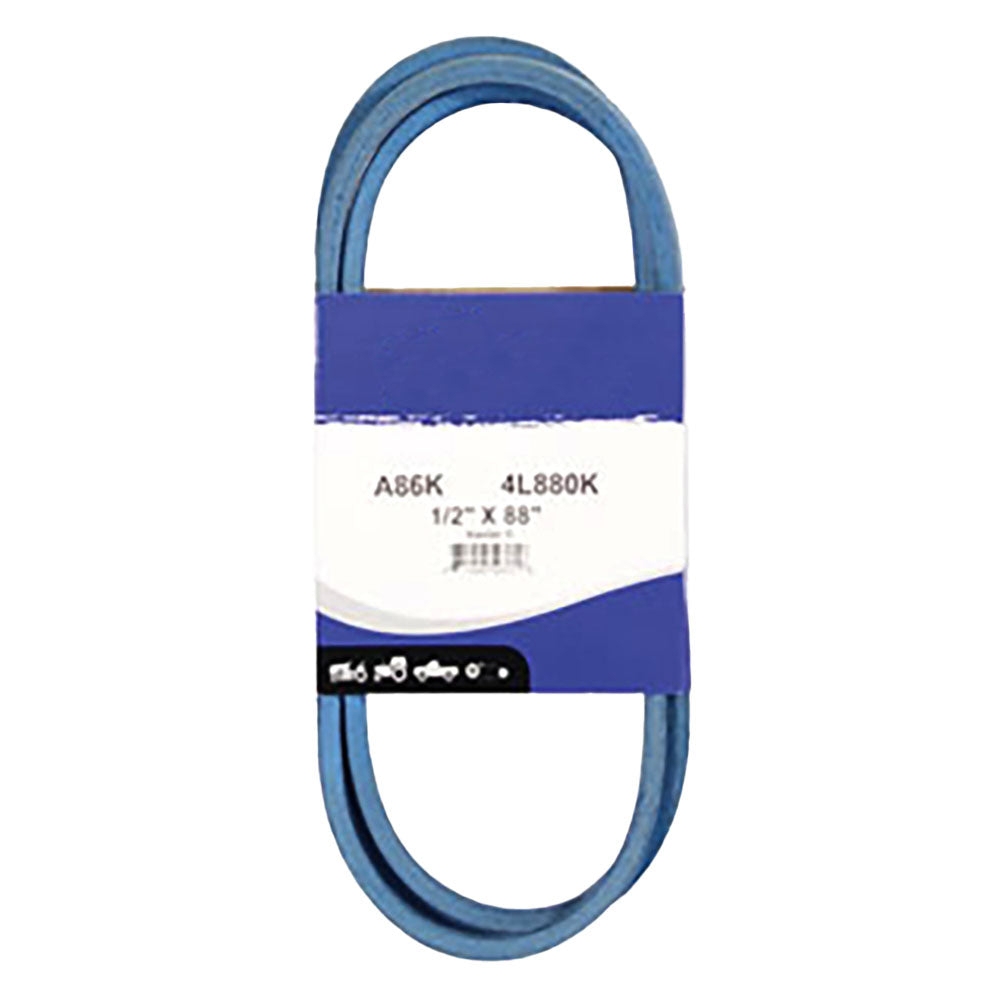 A86K 4L880K V Belt 1/2x88 Fits Toro Wheel Horse Riding Mower 1562