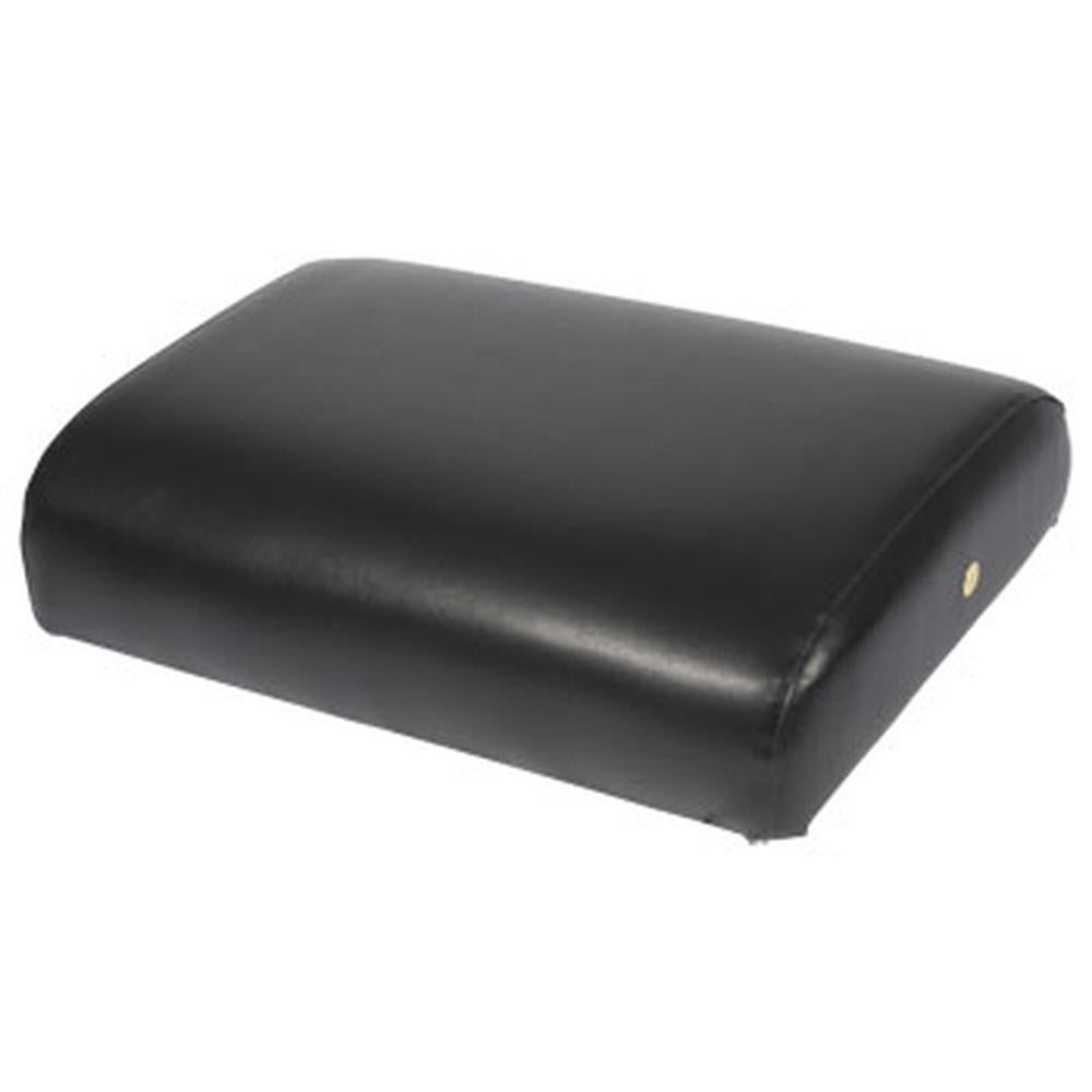 Seat Cushion - Wood Backed Vinyl Black Fits John Deere 620 630 720 730 820 830