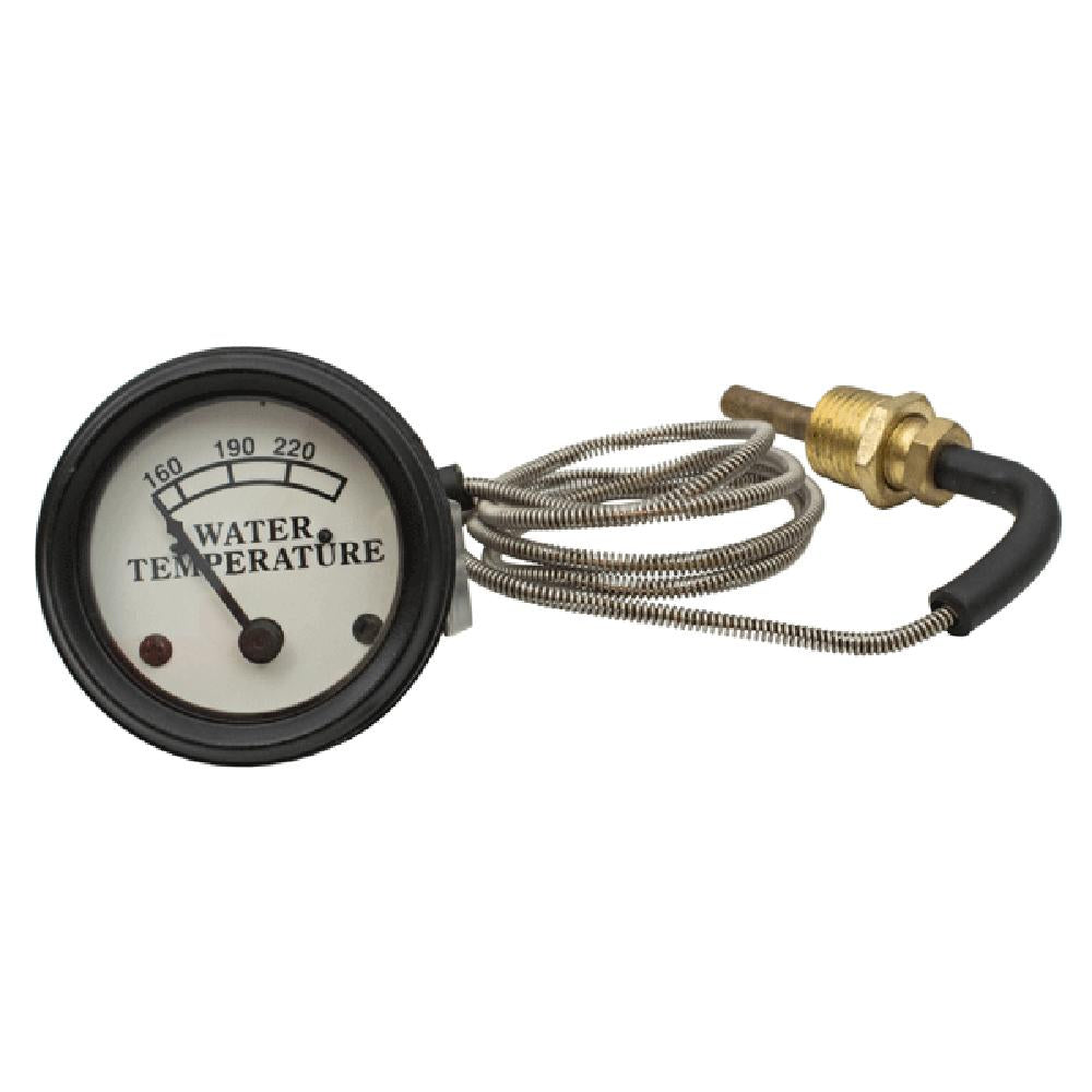 WATER TEMPERATURE GAUGE Fits John Deere A D G H AR BO WHITE FACE #23-3811