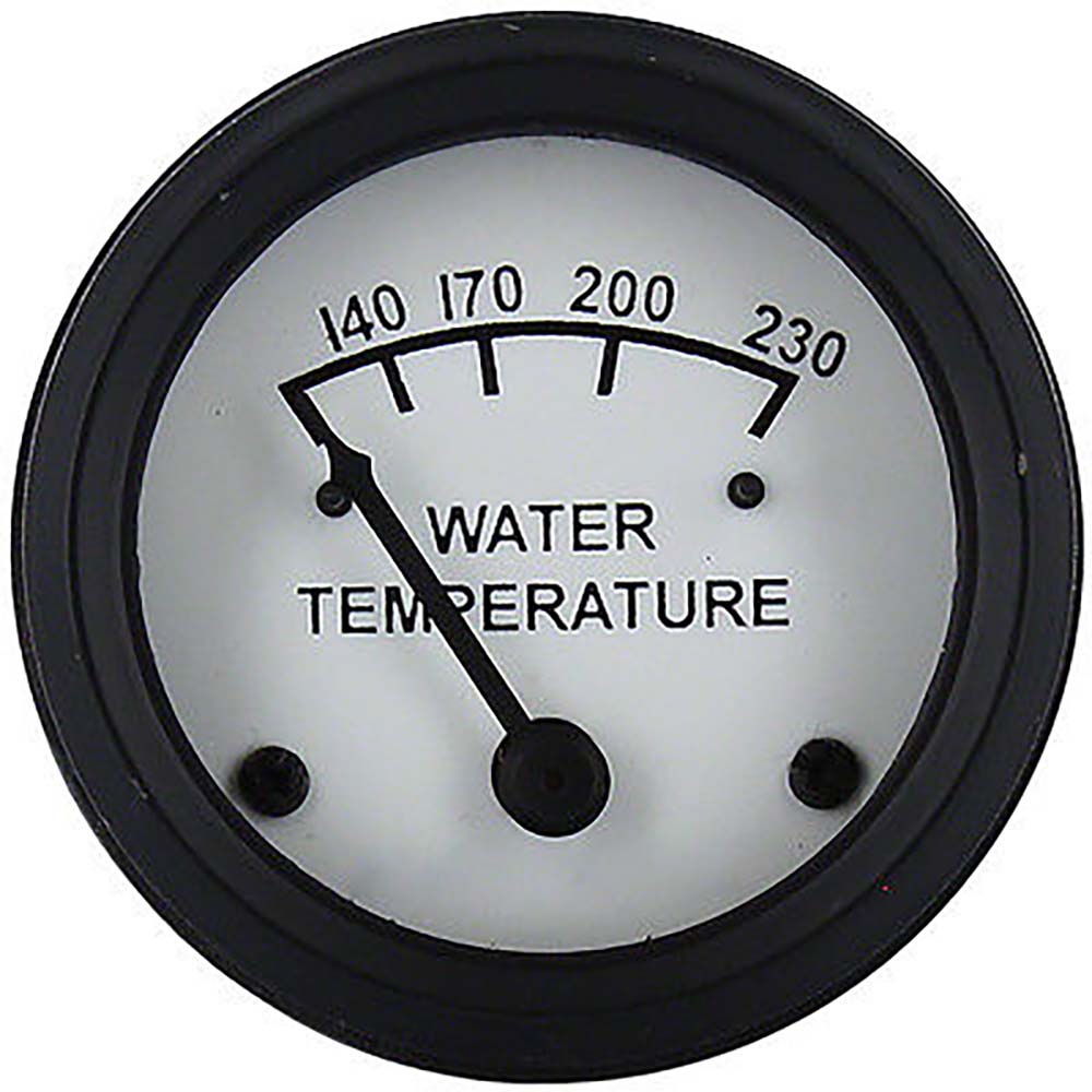 WATER TEMPERATURE GAUGE A B D G H AR BO  WHITE FACE Fits John Deere Fits JD 421