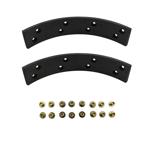 ブリーフィング　SEPARATE SHOES CASE 1000D ABC164 Brake Shoe Lining Set Fits Case - Reliable