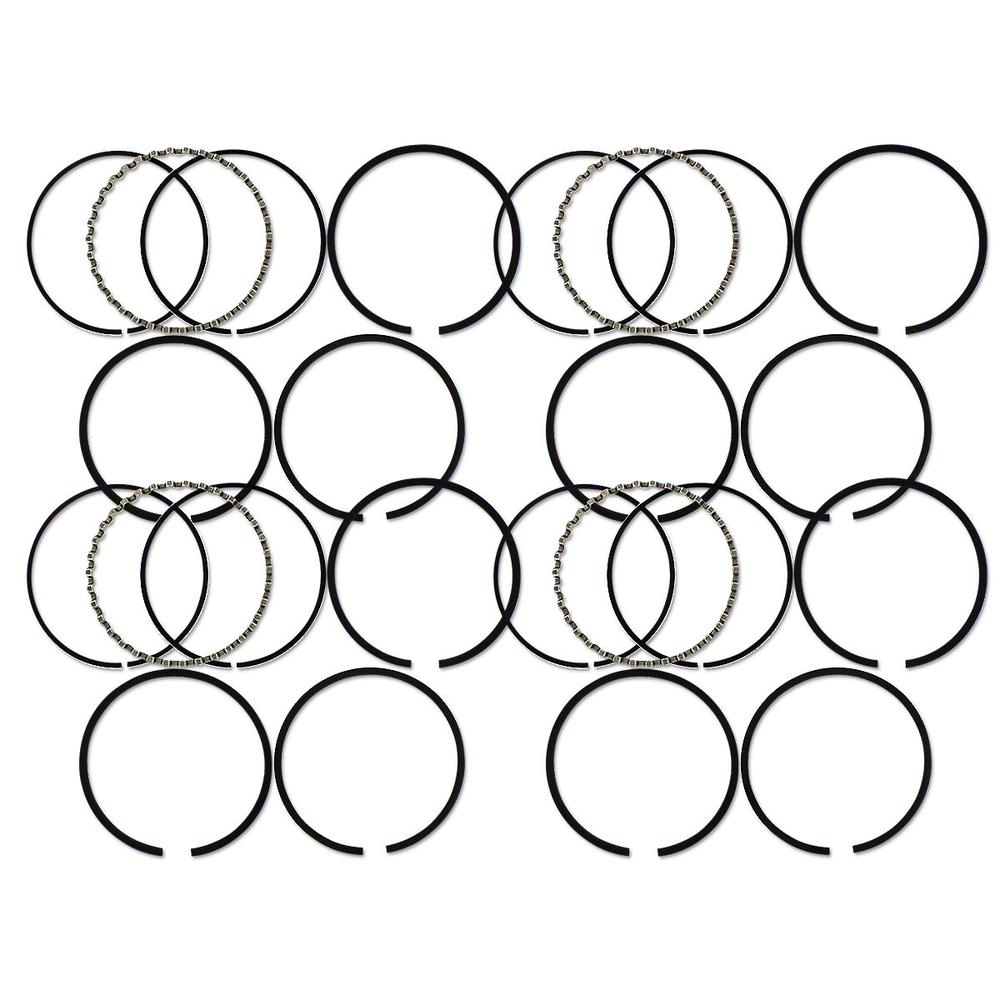 Piston Ring Set 4-Cylinder Fits John Deere Replaces ABC2150-STR