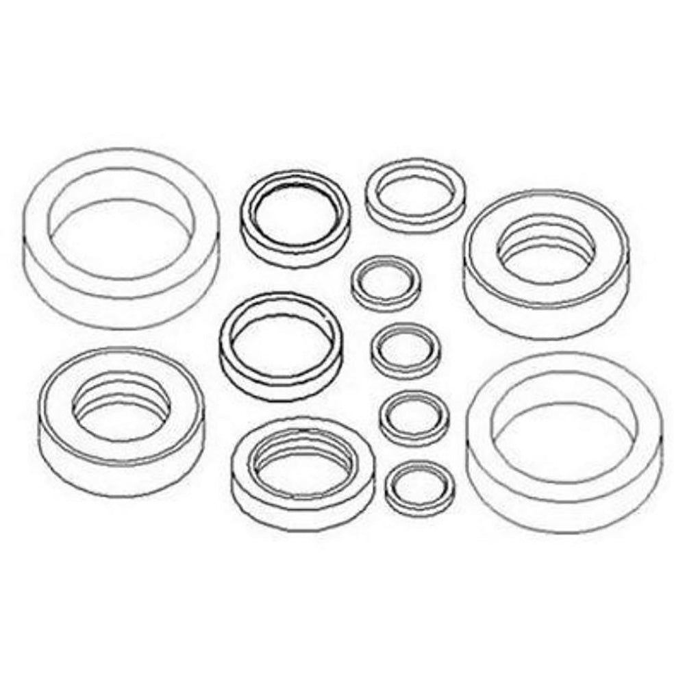 AC12249 Lift Hydraulic Cylinder Seal Kit Fits John Deere Tractor 3010 4010 Rod &