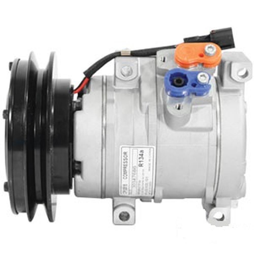 SE502087 New AC Compressor Fits John Deere 450CLC 450DLC 600CLC 650DLC 850DLC +