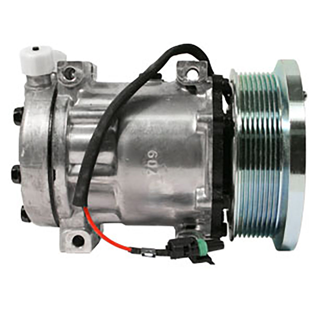 Sanden Style Compressor 4698 Clutch Diameter 133mm 5.23" Fits Agco Terragator