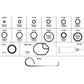 Air Conditioning O-Ring Service Kit Fits John Deere Models 32240 A3917R A4365R L