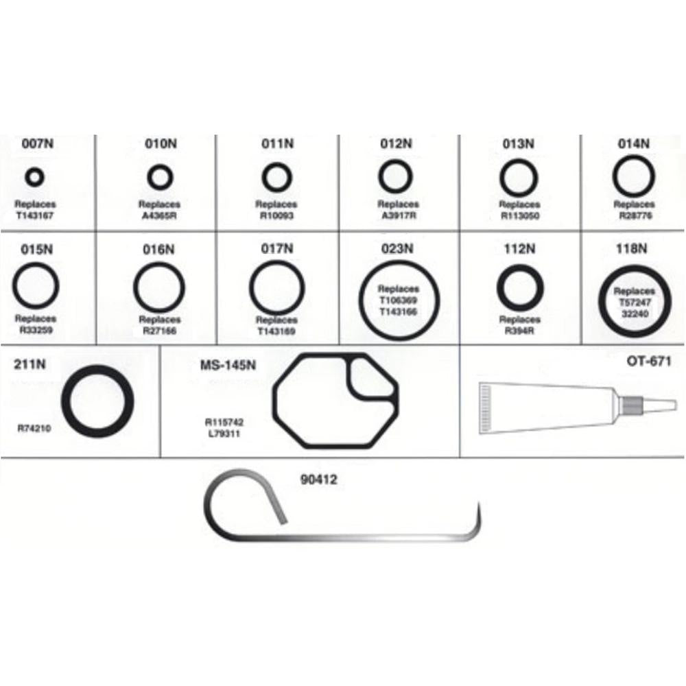 TY15939 Fits John Deere Fits JD Air Conditioning O-Ring Service Kit L79311 R