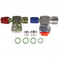 Tube O-Ring to O-Ring or Flare Service Valve Kit White Fits International, Fits