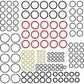 Seal Kit 2701540 Fits Caterpillar Several