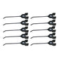 10 Pc. Rubber Mount Tooth Set AE24953 Fits John Deere AE47389 896A 652 70 71 640