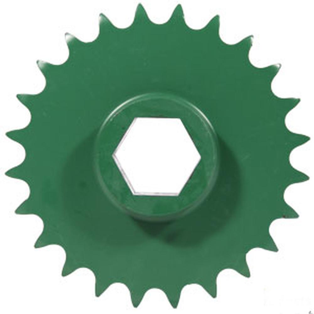 AE54301 24 Tooth Starter Roll Sprocket Fits John Deere BALER 446 457 466 547 568