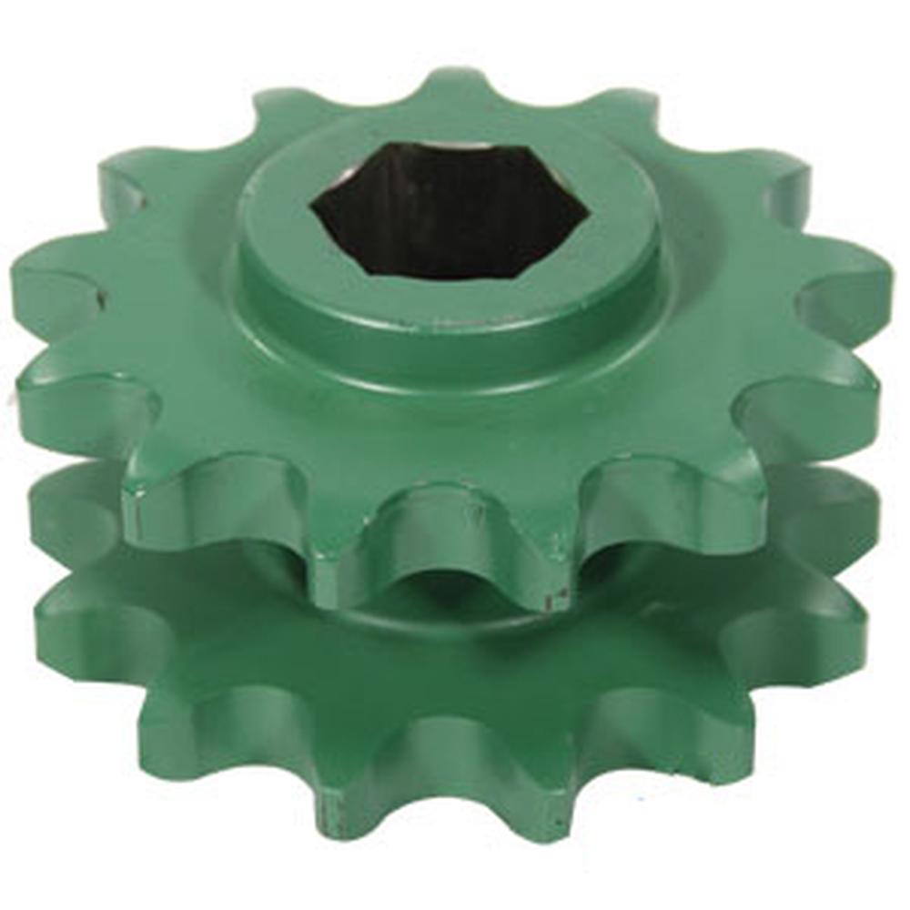 Fits John Deere Parts SPROCKET DOUBLE; 13/13 T  AE74597 568, 468S,468, 468S