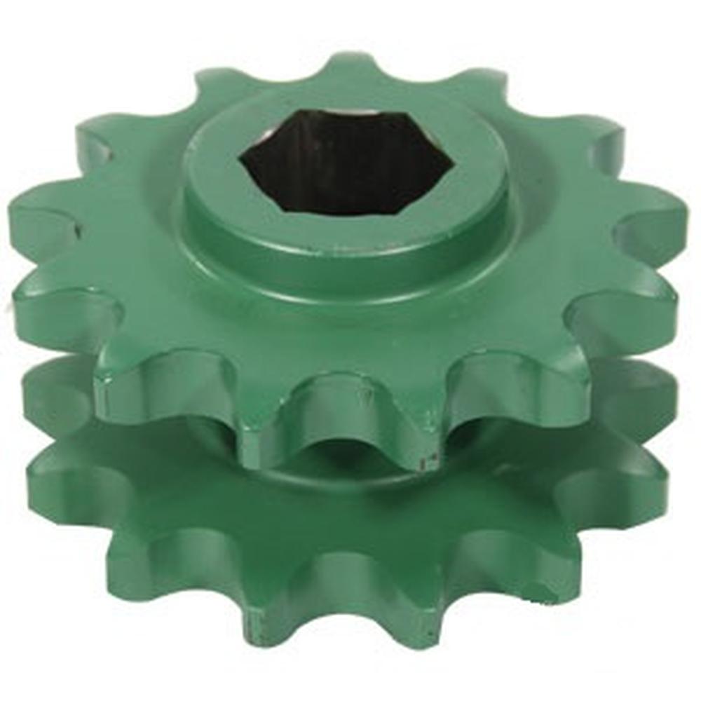 Fits John Deere Parts SPROCKET DOUBLE; 13/13 T  AE74597 568, 468S,468, 468S