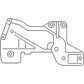 AF2792R Fits John Deere Tractor Right Hand Draft Link Support 720 730