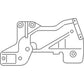 AF2793R New LH Draft Link Support Fits John Deere 720 730