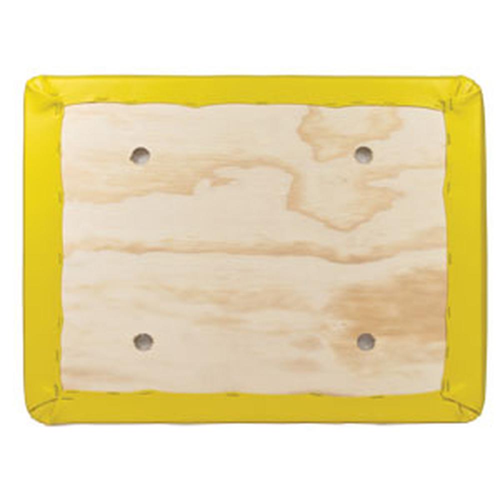 Yellow Wood Base Seat Cushion Fits John Deere Replaces 22CY