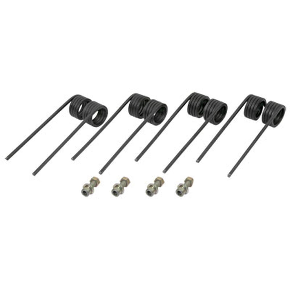 AFH202304 Tooth, Pickup (Square Wire); 4 Teeth w/ Hardware Fits John Deere:446,