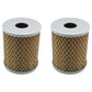 Two Pack Oil Filters Fits John Deere M MT 40 320 330 420 430 1010