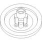 WN-AH131248-PEX Cleaning Fan, Drive Pulley Fits John Deere 9400 9500 9500SH 9600