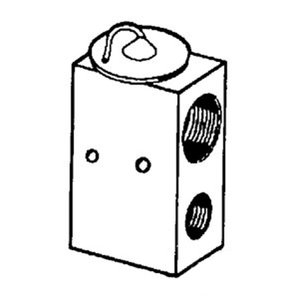 Block Type Expansion Valve Fits Caterpillar Replaces 904-617
