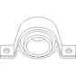 Grain Handling Shaft Bearing Assembly 9560STS 9660STS 9860STS Fits John Deere Co