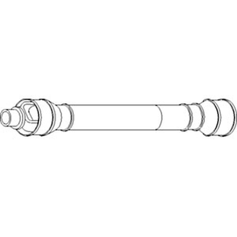 Weasler 31" Complete PTO Driveline 1-3/8" 21 Spline x 1-1/8" Hex Clamp Yoke