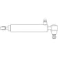 Steering Cylinder AL61553 Fits John Deere 6120L 6200 6210L 6220L 6230 6300 6300L