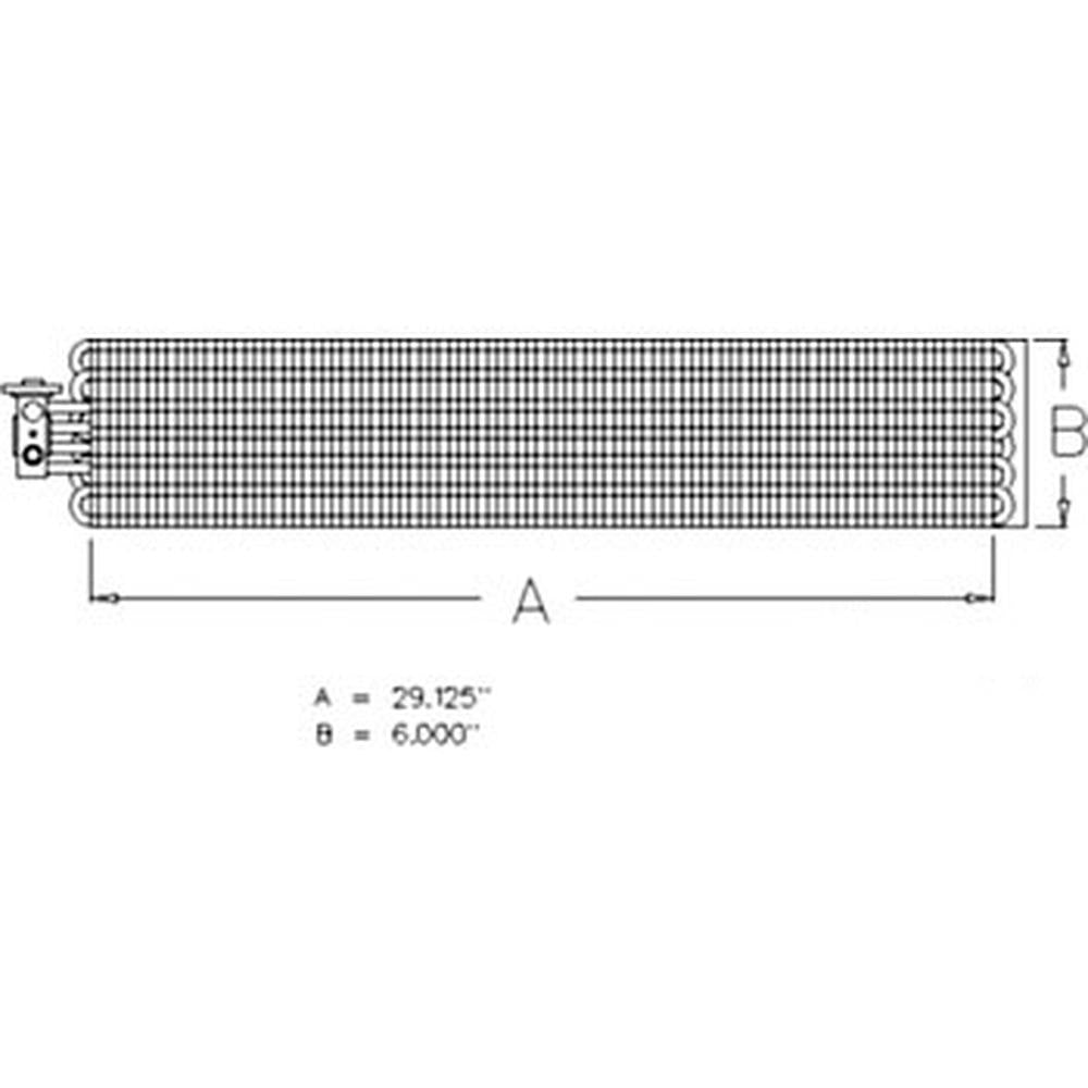 AL163863 Evaporator Fits John Deere 5220 5225 5320 5325 5420 5425 ++ Tractors