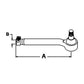 AL68254 Tie Rod L/H Fits John Deere 2955 3050 3055 3150 3155 3255 3350