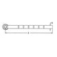 Tie Rod - Left Hand or Right Hand Fits John Deere 2040 2355 2555 2755 AL37204