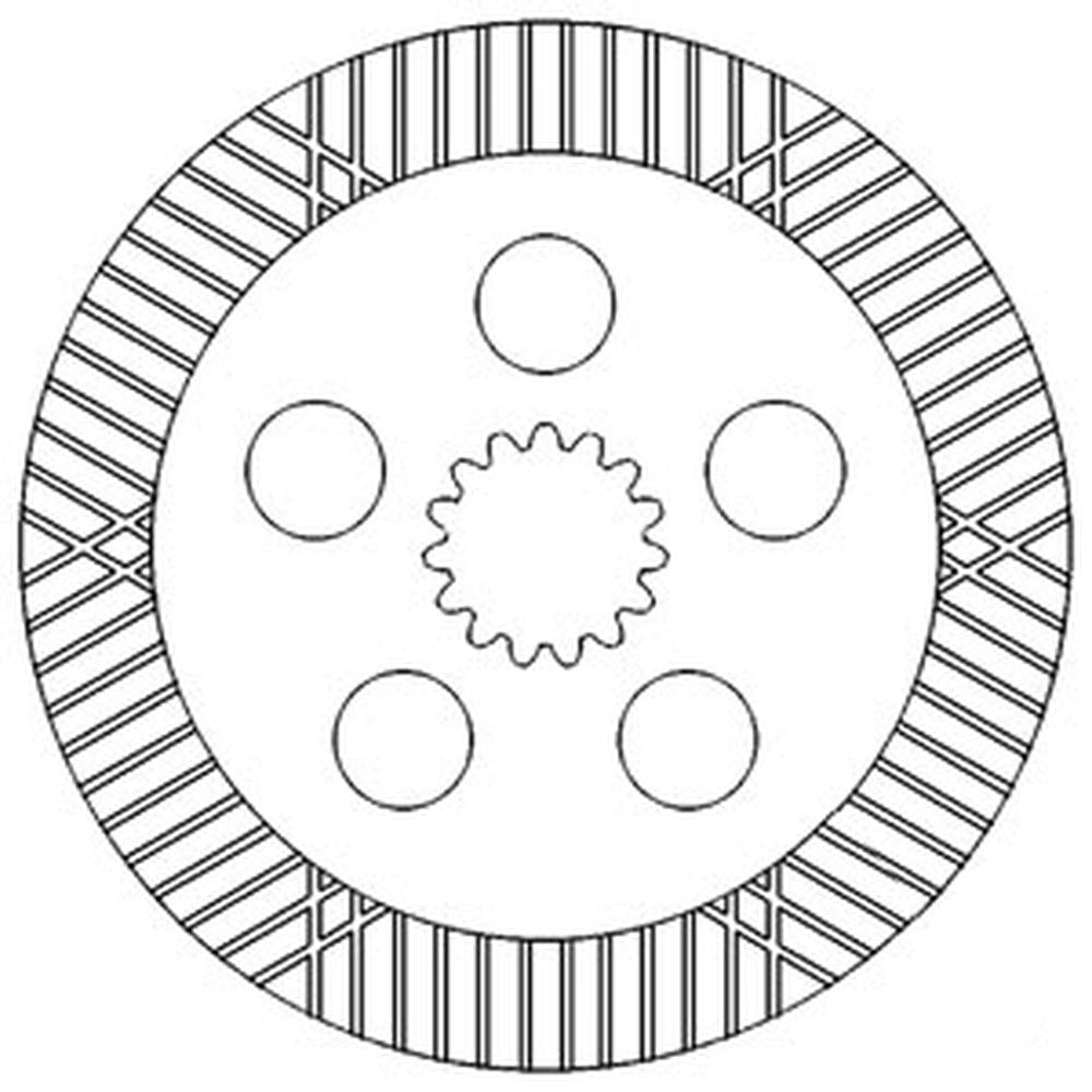 Brake Disc Fits John Deere 2040 2355 2550 2750 2940 2950 2555 2755 2955 AL38235