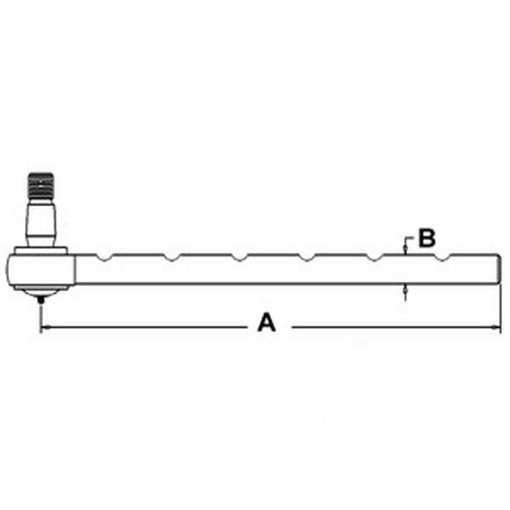 AL38646 AL27534 AL177948 New Aftermarket Tie Rod Fits John Deere Tract...