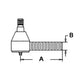 AL39029 Tie Rod End Left or Right Hand Center to End 2" Fits John Deere 3120